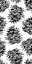 Picture of PINECONE PATTERN BANDW