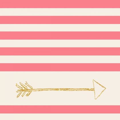 Picture of PINK AND GOLD FADED ARROW