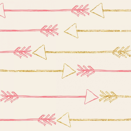 Picture of PINK AND GOLD ARROWS