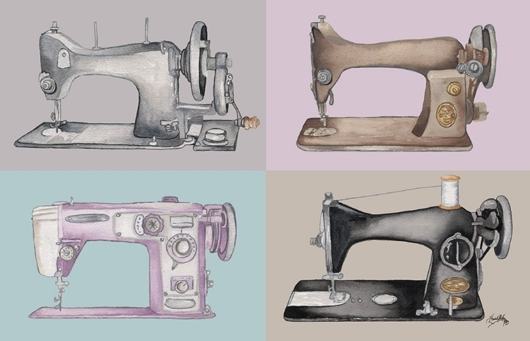 Picture of SEWING MACHINE COLLAGE