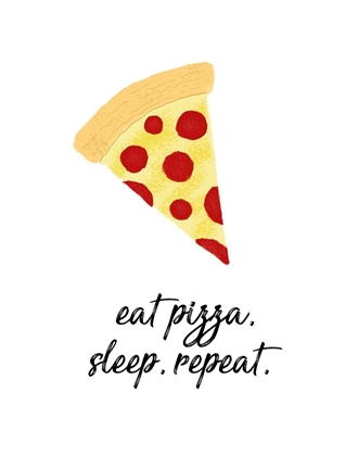 Picture of EAT PIZZA, SLEEP, REPEAT