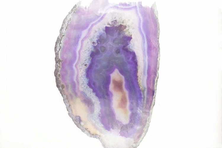 Picture of PURPLE WATERCOLOR AGATE I