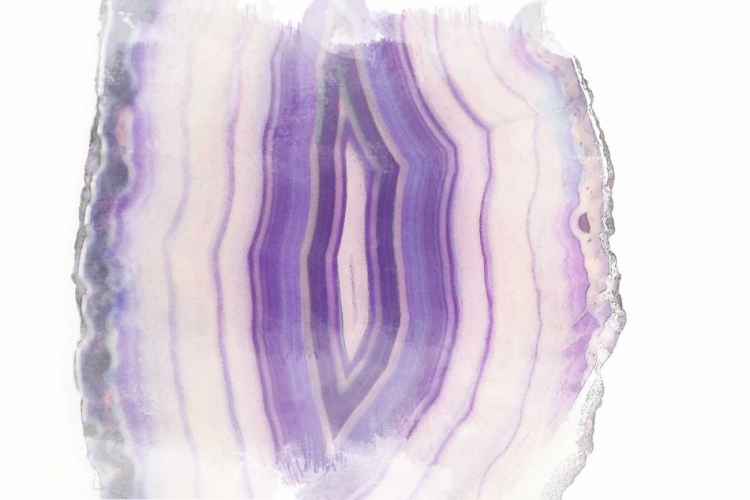 Picture of PURPLE WATERCOLOR AGATE II