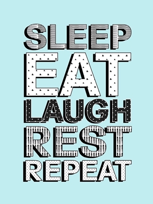 Picture of SLEEP EAT LAUGH