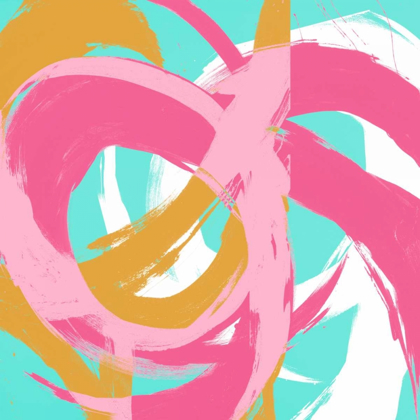 Picture of PINK CIRCULAR STROKES II
