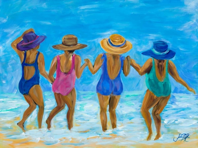 Picture of LADIES ON THE BEACH I