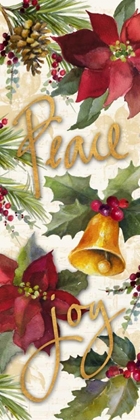 Picture of CHRISTMAS POINSETTIA PANEL II