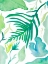 Picture of GREEN WATER LEAVES I