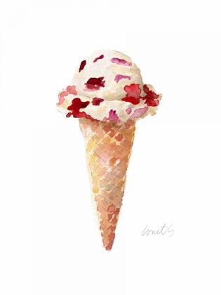 Picture of WATERCOLOR ICE CREAM CONE II