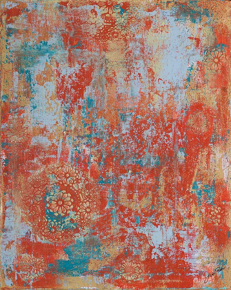 Picture of ORANGE ABSTRACT I