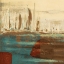 Picture of CALM WATERS SQUARE I