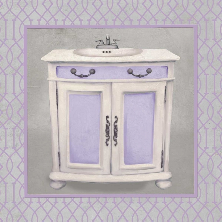 Picture of LAVENDER BATHROOM II