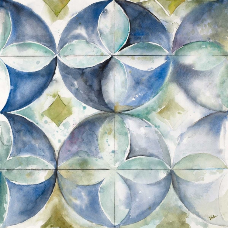 Picture of CONTEMPORARY TILES WITH CIRCLES