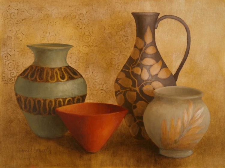 Picture of DECORATIVE VESSEL STILL LIFE I