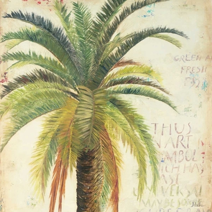 Picture of PALMS AND SCROLLS SQUARE II