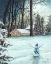 Picture of SNOWMAN IN MOONLIGHT
