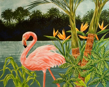 Picture of TROPICAL FLAMINGO I