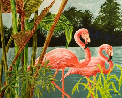 Picture of TROPICAL FLAMINGO II