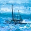 Picture of COASTAL BOATS IN WATERCOLOR II