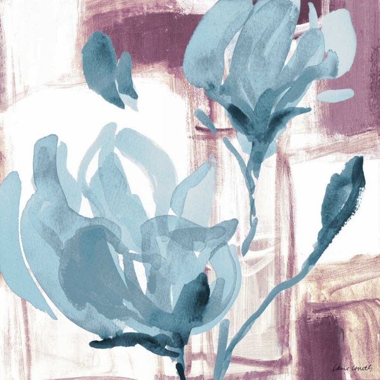 Picture of BLUE MAGNOLIAS I