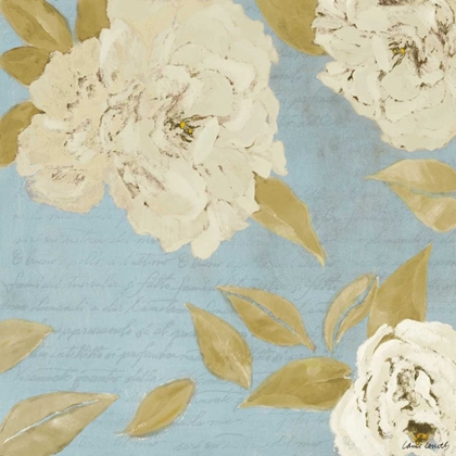 Picture of SCRIPTED POETIC PEONIES I