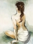 Picture of WOMAN SITTING II