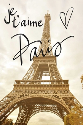 Picture of JE TAIME PARIS
