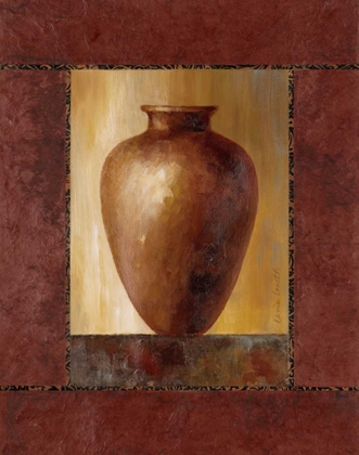 Picture of MAHOGANY POTTERY VASE