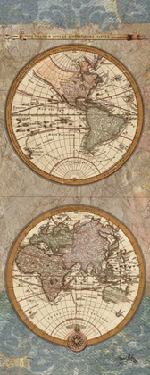 Picture of WORLD MAP PANEL I
