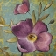 Picture of PURPLE POPPIES II