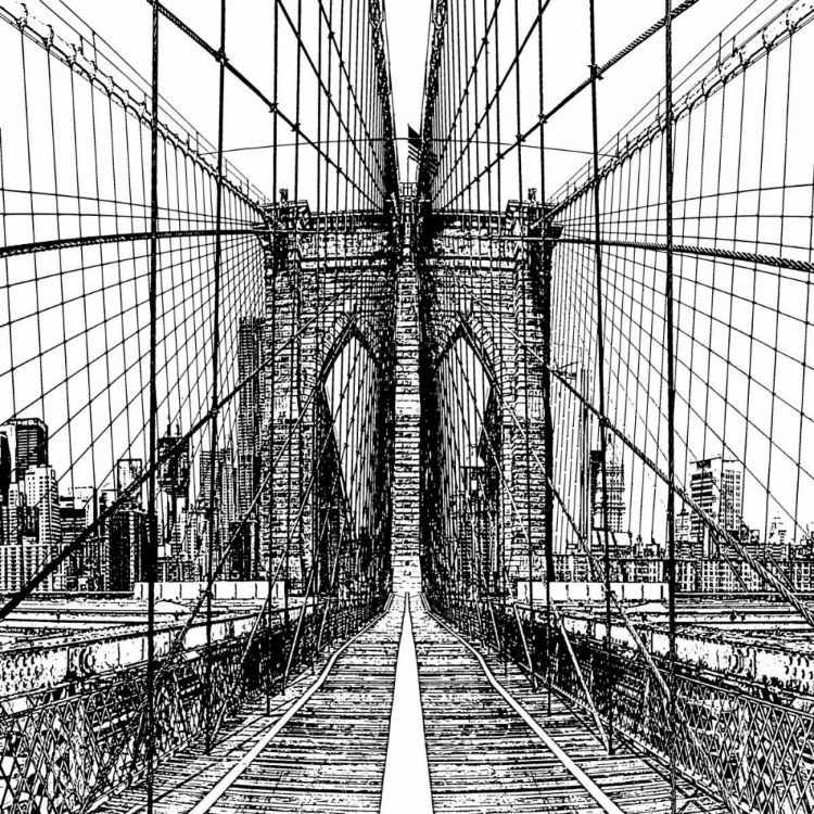 Picture of BROOKLYN BRIDGE SKETCH