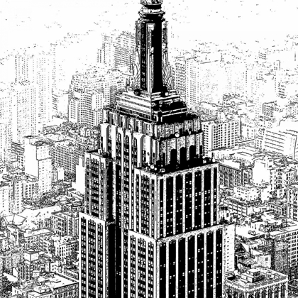 Picture of EMPIRE STATE SKETCH