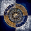 Picture of GOLD AND SAPPHIRE MOON DIAL II
