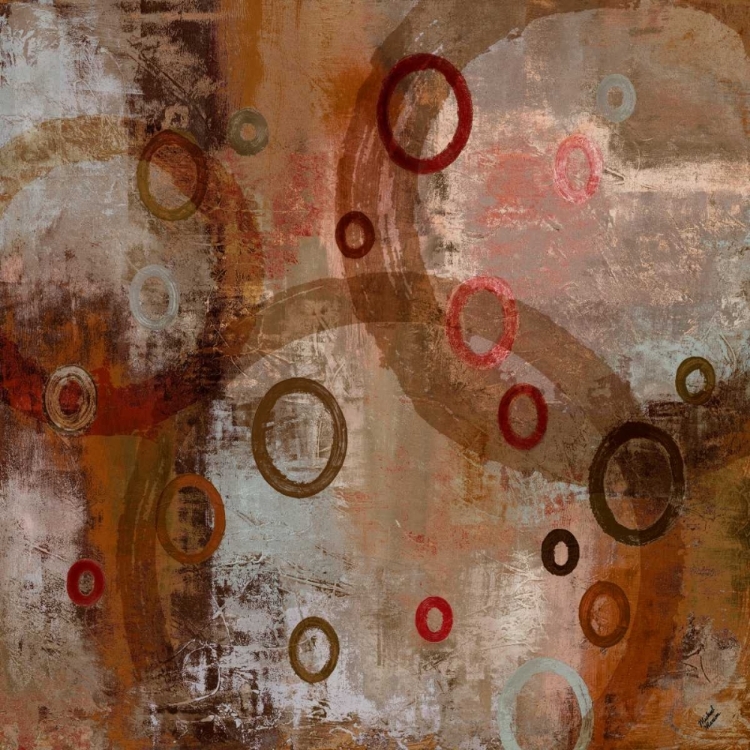 Picture of RUSTED RAIN IN THE ABSTRACT