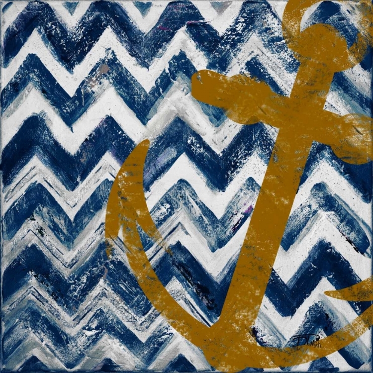 Picture of NAUTICAL CHEVRON I