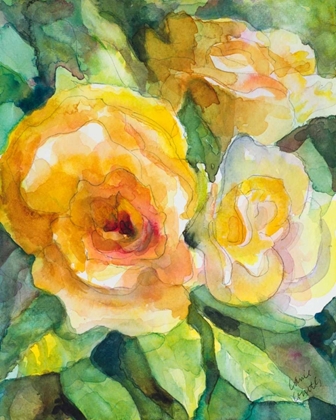 Picture of YELLOW ROSES GARDEN