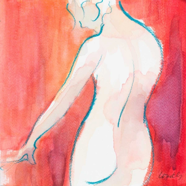 Picture of FEMALE WATERCOLOR FIGURE II