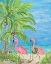 Picture of FLAMINGO CHRISTMAS II
