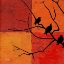 Picture of THREE BIRDIES I
