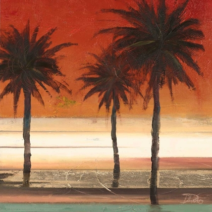 Picture of RED COASTAL PALMS II