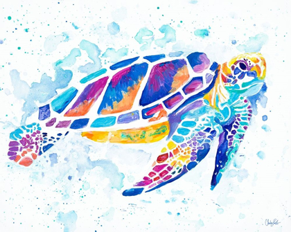 Picture of VIBRANT SEA TURTLE