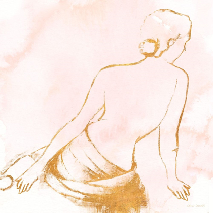 Picture of SEATED WOMAN ROSE GOLD