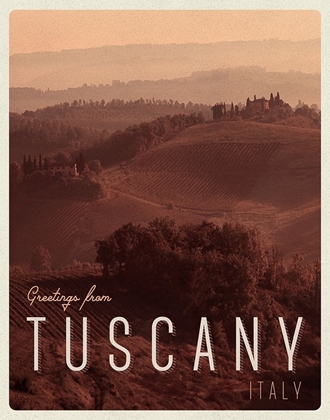 Picture of GREETINGS FROM TUSCANY