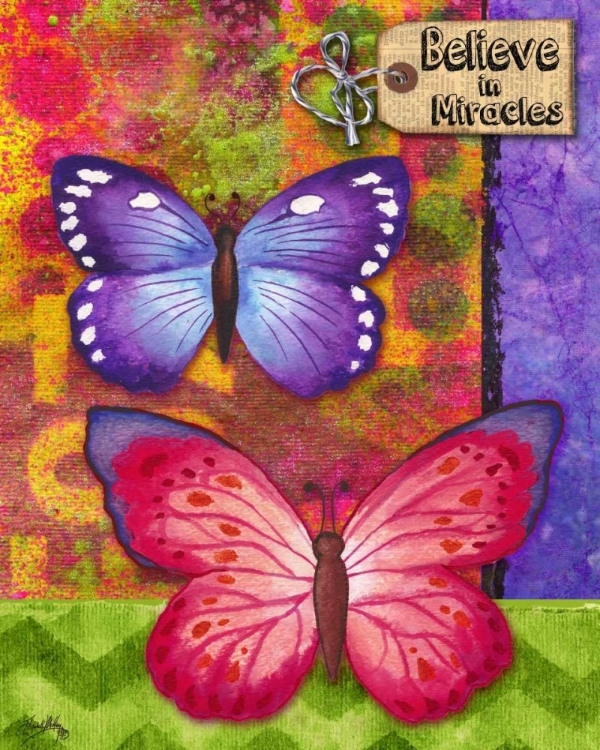 Picture of BUTTERFLIES DOUBLE II