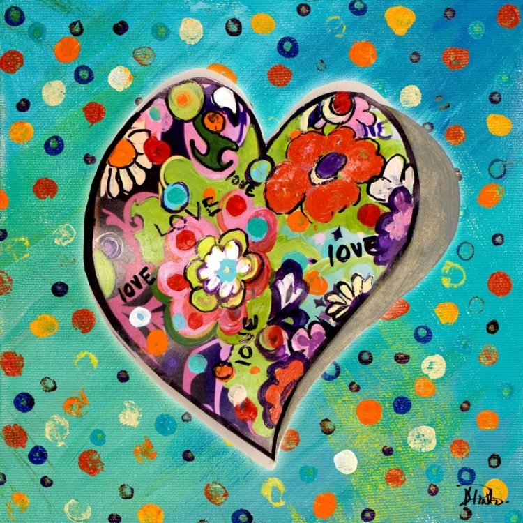 Picture of NEON HEARTS OF LOVE III