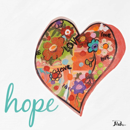 Picture of HEARTS OF LOVE AND HOPE I