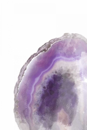 Picture of PURPLE WATERCOLOR AGATE RECTANGLE