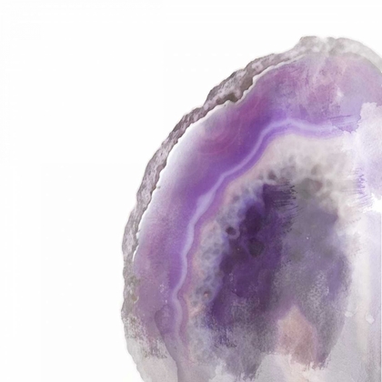 Picture of PURPLE WATERCOLOR AGATE SQUARE