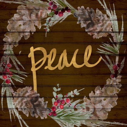 Picture of LOVE AND PEACE WREATH I