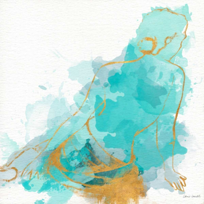 Picture of SEATED WATERCOLOR WOMAN I